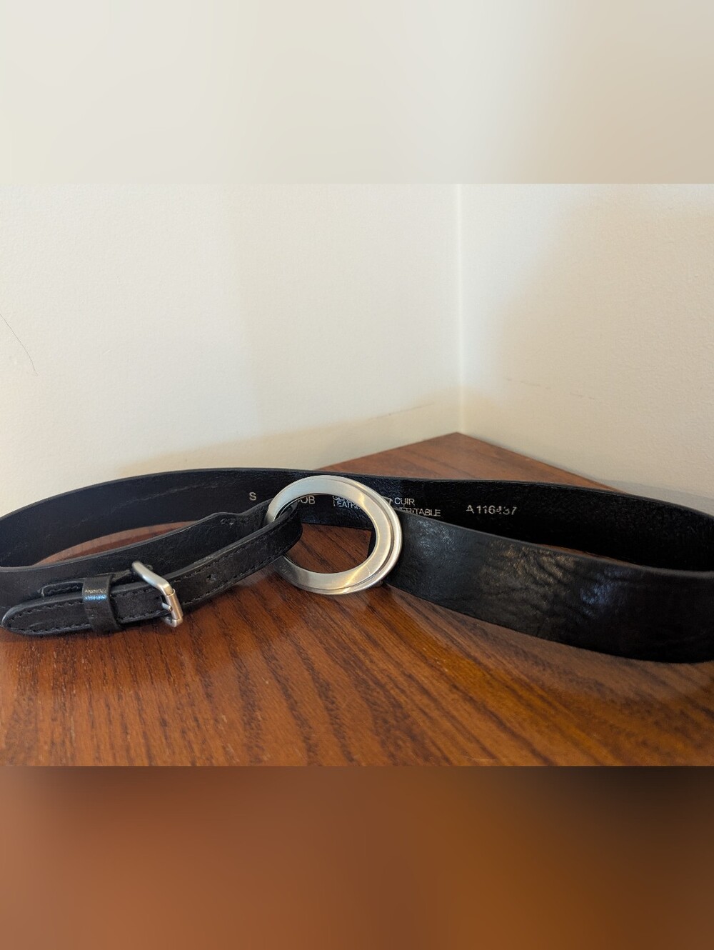 Y2K Vintage Jacob Leather Hip Belt Convertible Waist Belt, Made In Canada Size S - Picture 14 of 14